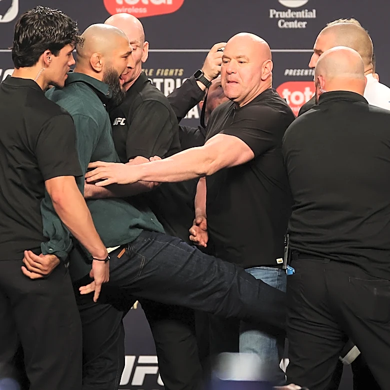UFC 328 preview show: Will Khamzat Chimaev and Sean Strickland’s bad blood spill over on Saturday?