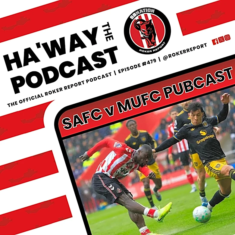 Haway The Podcast | MATCHDAY PUBCAST | SAFC 0-0 MUFC | The Lads Dominate But It Ends Goalless!