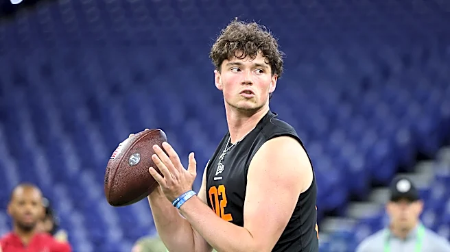 Steelers QB Drew Allar earns praise from Mike McCarthy after rookie minicamp