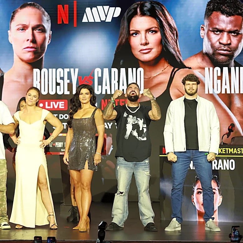 Time to panic? Rousey-Carano Netflix card suffers last-second shakeup after UFC outcast fails to obtain U.S. visa