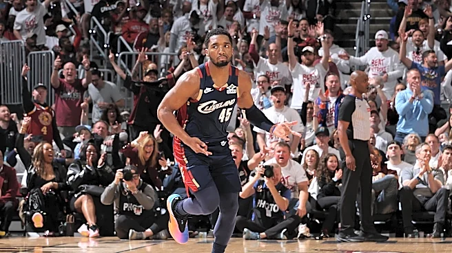 Bounce-back performances from Donovan Mitchell and James Harden lead Cavs to Game 3 win over Pistons
