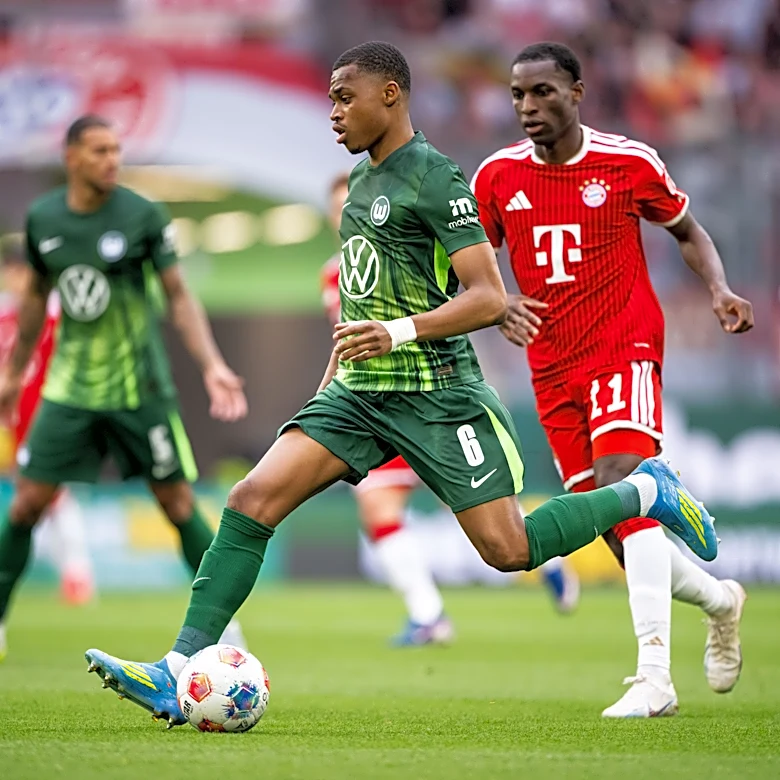 Wolfsburg player admits he wrecked penalty spot for Bayern Munich’s Harry Kane
