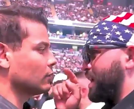 New rivals? Josh Hokit, Paulo Costa nearly come to blows during incident in UFC 328 crowd | Video