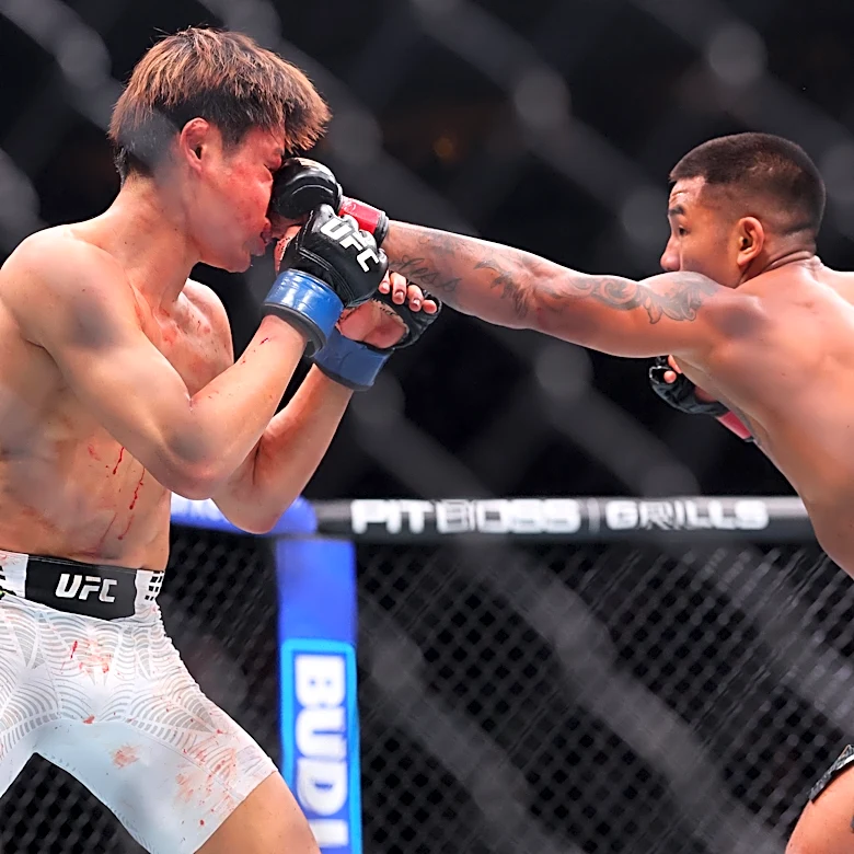 UFC 328 video: Joshua Van dazzles with late knockout to finish Tatsuro Taira after back-and-forth war
