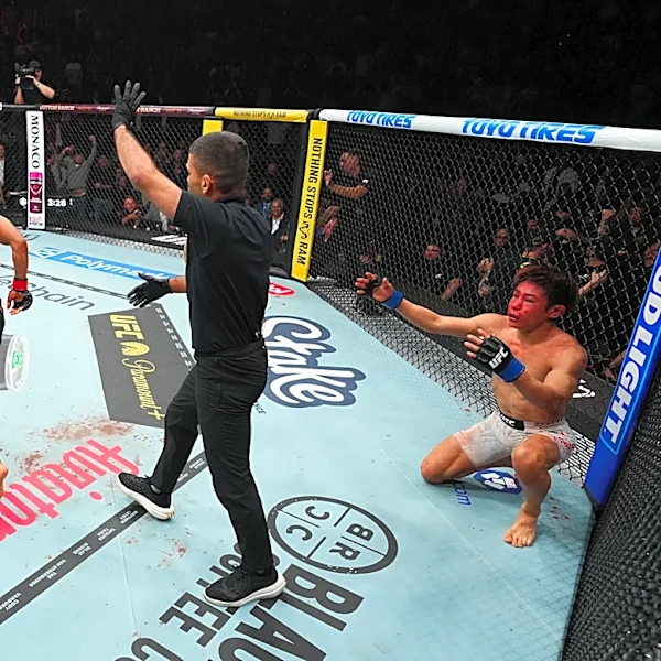 Bogus stoppage? Fighters and fans react to ref stepping in on Van vs. Taira at UFC 328
