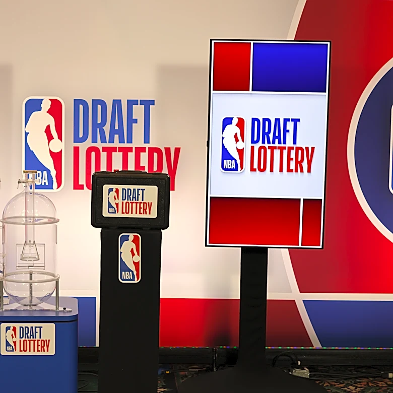 The Mavericks land the 9th pick in the NBA draft