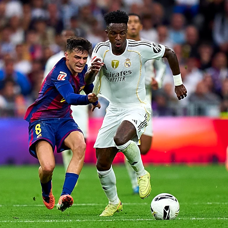 Revealed: What match referee Hernandez Hernandez told Pedri and Vinicius Jr before kick-off in El Clasico