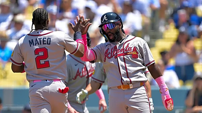 Second straight 7-2 victory secures Braves series win vs. Dodgers