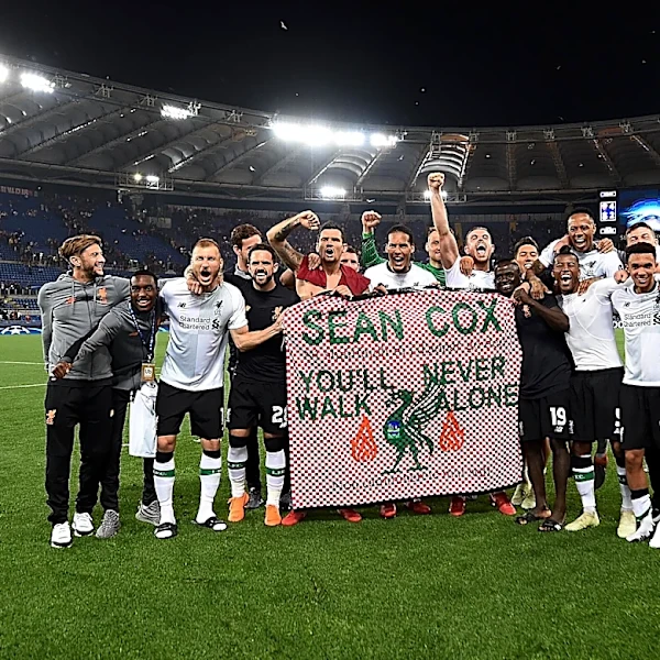 Sean Cox Attended Saturday’s Match, Gifted Salah GAA Jersey