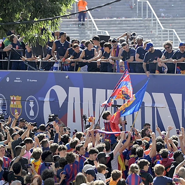‘Thank God I’m not Madridista’ – Lamine Yamal takes fresh aim at Los Blancos during Barcelona’s victory parade