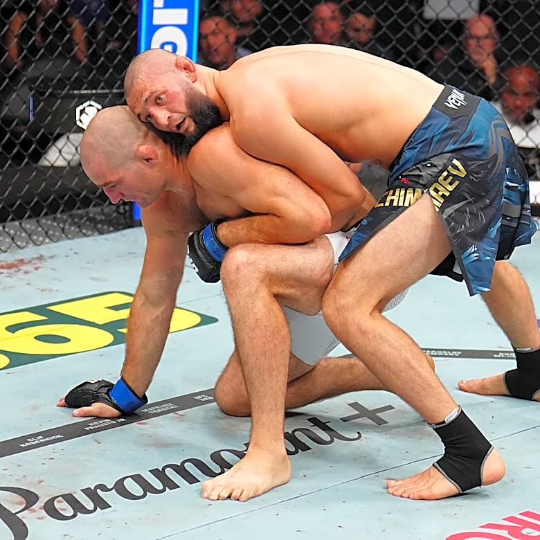 Dustin Poirier declares Khamzat Chimaev’s aura ‘took a hit’ after flat UFC 328 performance