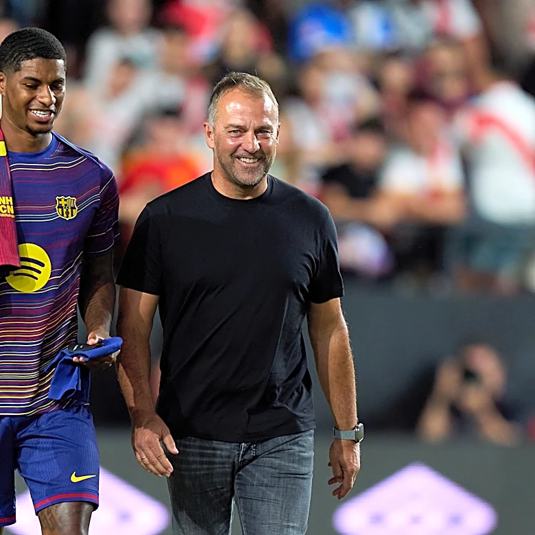 ‘Great numbers’ – Hansi Flick offers update on Marcus Rashford’s future at Barcelona after El Clásico stunner
