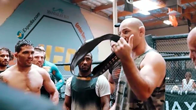 Champ is here! Sean Strickland returns to Xtreme Couture with UFC Middleweight title belt | Video
