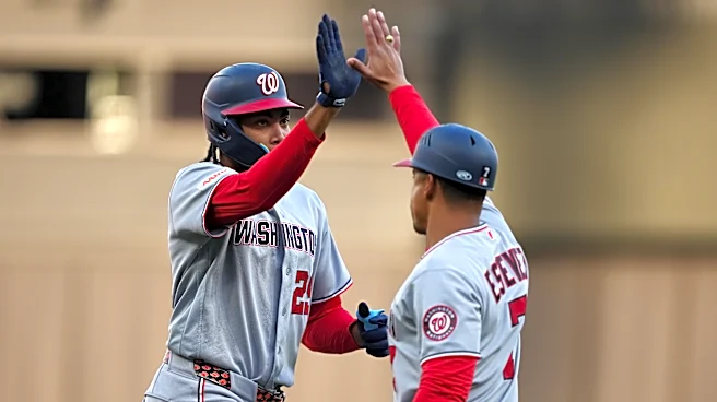 The Washington Nationals blast their way to victory with six home runs