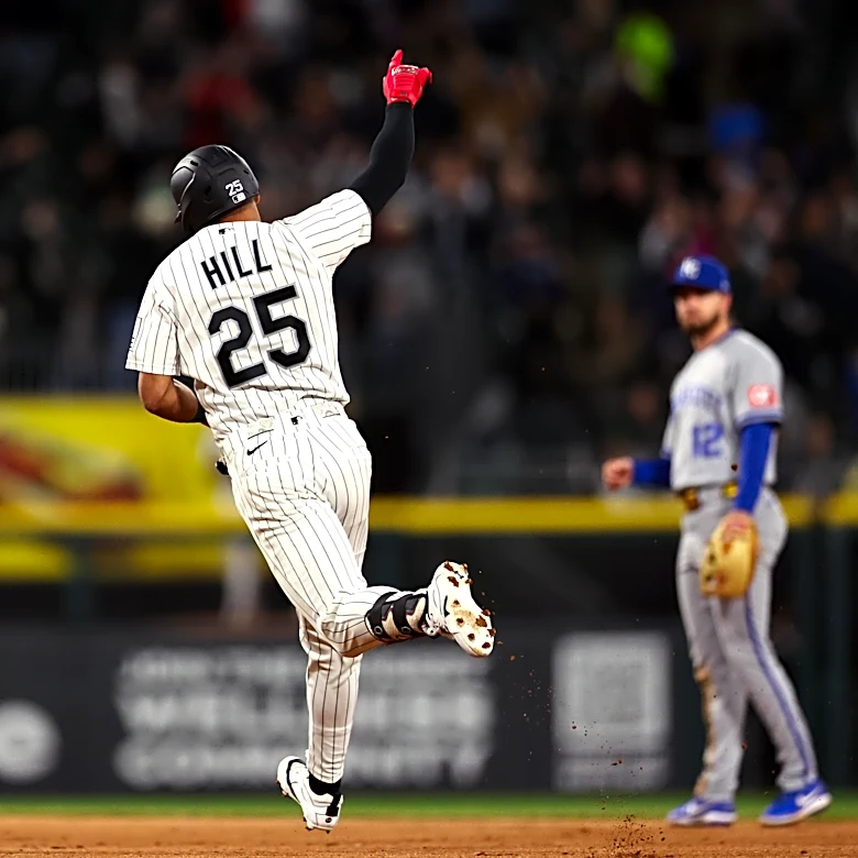 Derek Hill’s pinch-hit homer bails out White Sox in 6-5 win over Royals