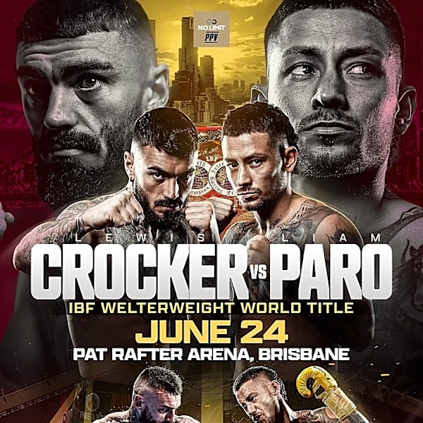 Lewis Crocker vs Liam Paro official: Date, location for IBF title fight
