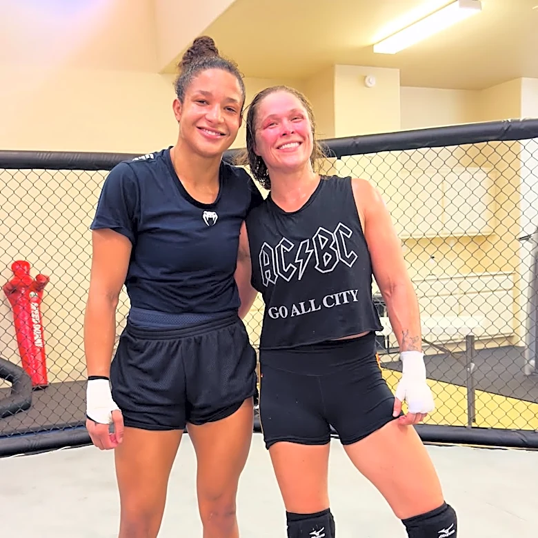 Jacqueline Cavalcanti believes Ronda Rousey and Gina Carano ‘at a similar level’ having trained with both