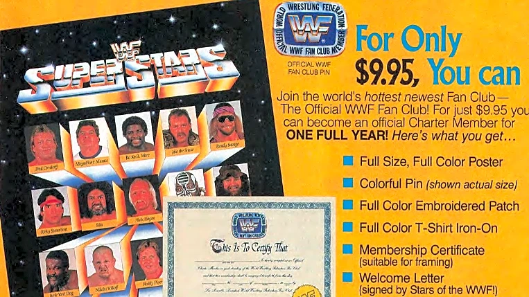 Remembering the WWF Fan Club