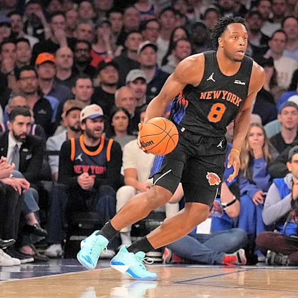 REPORT: Knicks’ OG Anunoby practices, expected back for ECF Game 1