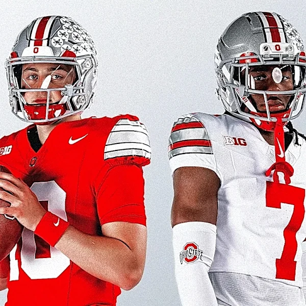 Buckeyes get the gray shoulder stripes back full-time