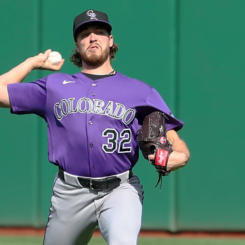 Chase Dollander leaves Rockies-Pirates game