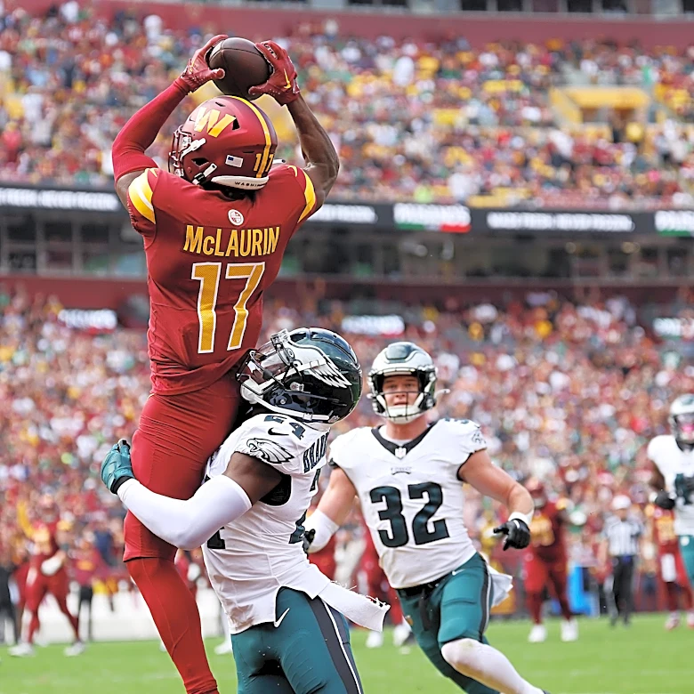 Commanders open season as road underdogs against the Eagles