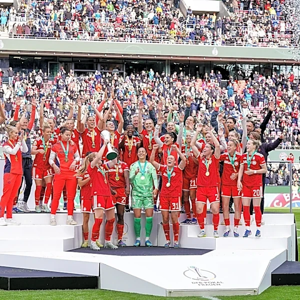 Bayern Munich Frauen complete double with DFB-Pokal triumph