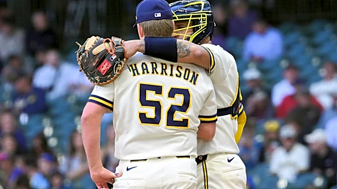 Harrison dominates again as Brewers coast to series win