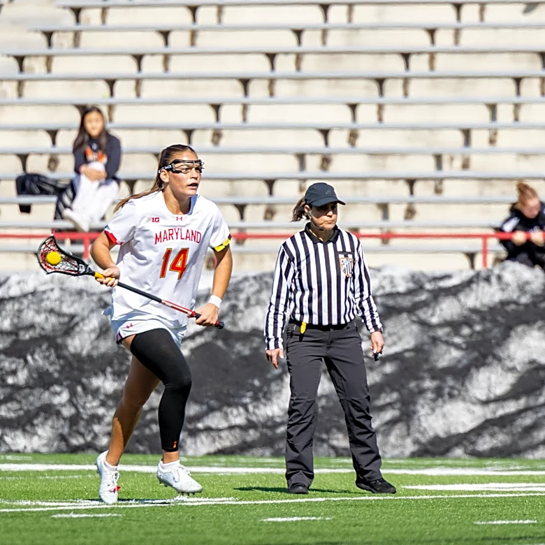 Fourth-quarter surge propels No. 3-seed Maryland women’s lacrosse to 14-10 win over No. 6-seed Navy in NCAA Tournament quarterfinal