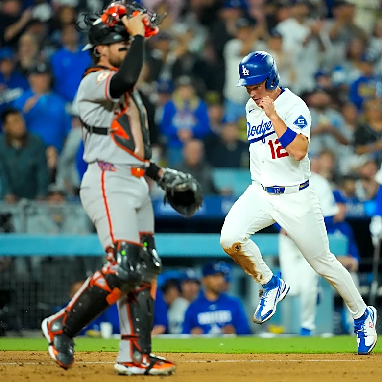 Dodgers rally to back Emmet Sheehan, beat Giants