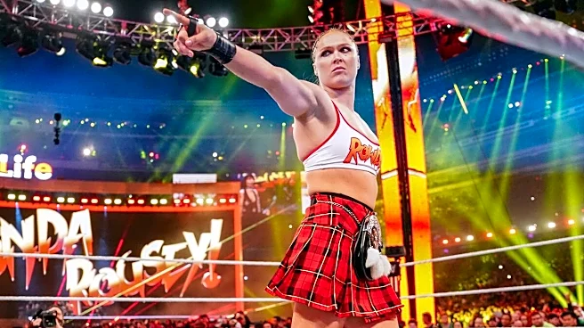 Ronda Rousey is ‘very aware that women are headlining WWE because of me’