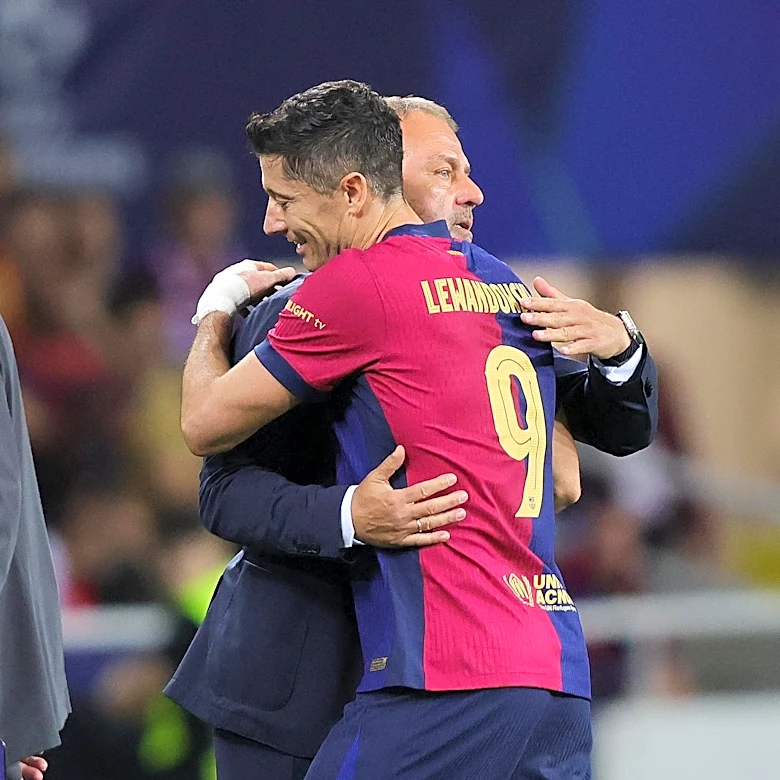 ‘We need to revamp our attack’ – Hansi Flick talks transfer plans after Robert Lewandowski confirms Barcelona exit