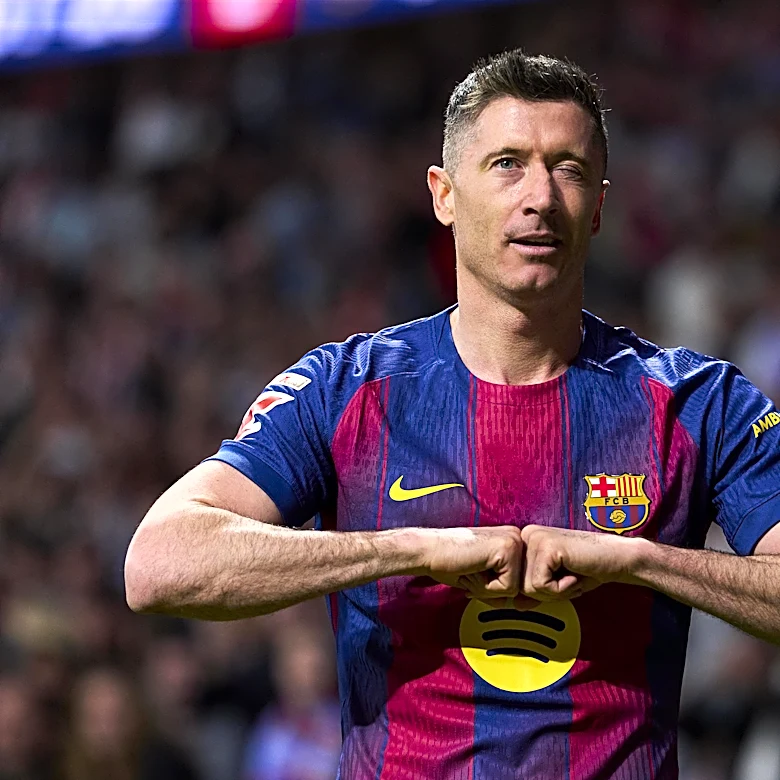 ‘Legend, GOAT etc’ – Raphinha, Gavi and Barcelona stars pay tribute to Robert Lewandowski