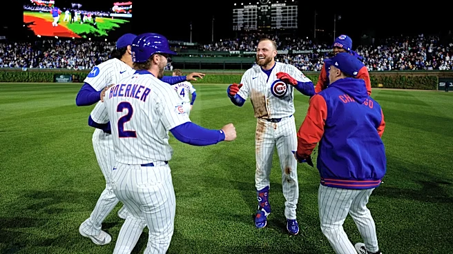 The Cubs are walking all over the league