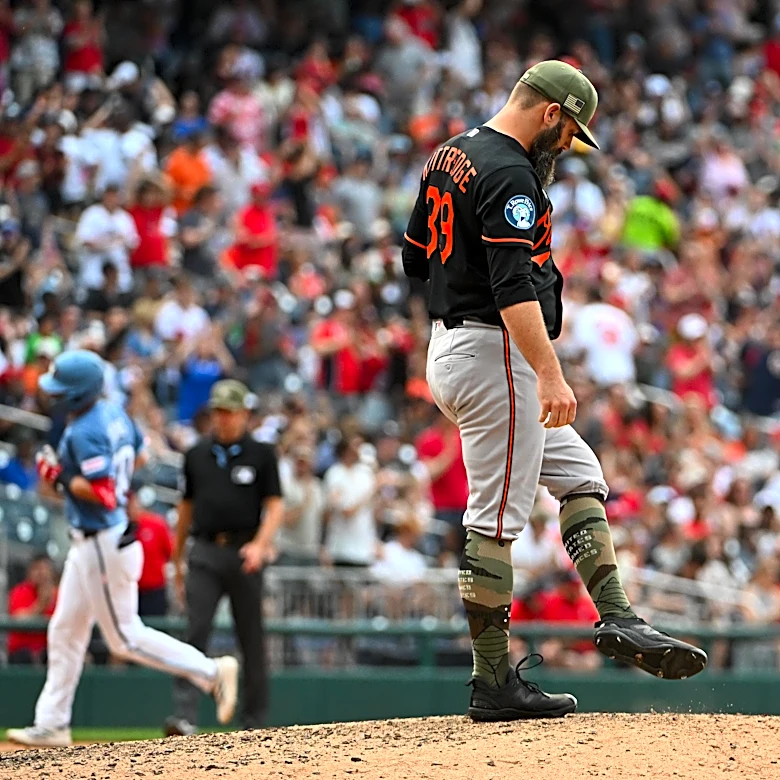 Hope turns to heartbreak as crazy 7th inning dooms Orioles to 13-3 loss vs. Nationals