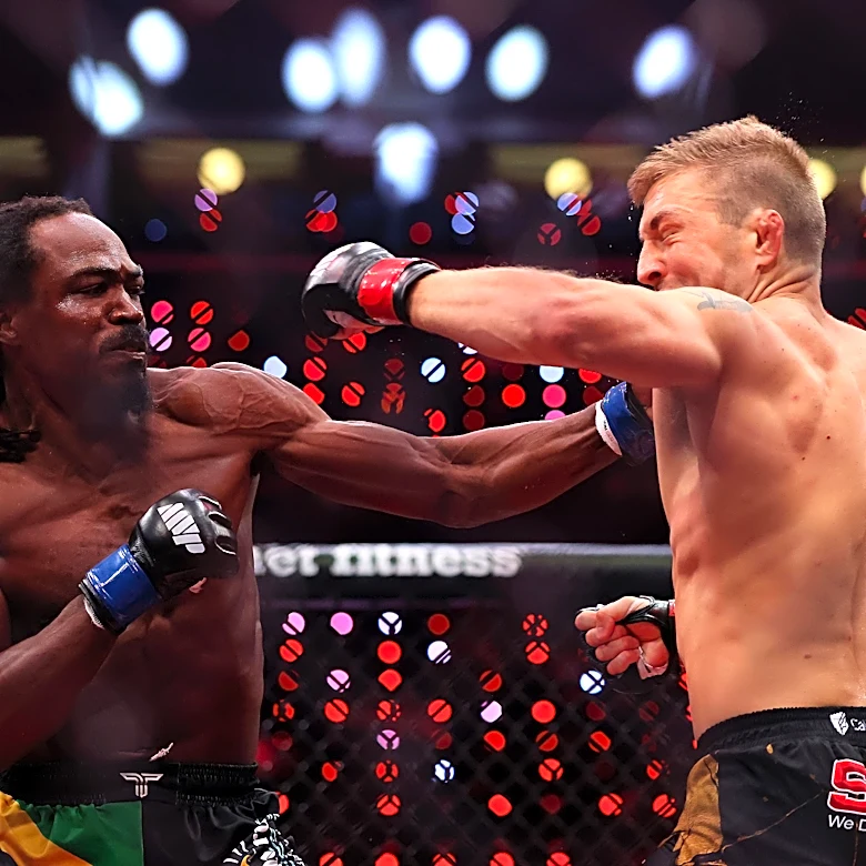 Rousey vs. Carano video: Jason Jackson scores blistering knockout of Jeff Creighton in just 22 seconds