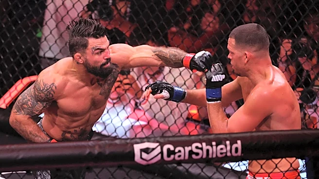 Nate Diaz vs. Mike Perry full fight video highlights
