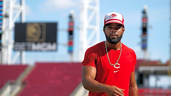 Reds designate Rece Hinds for assignment amid series of roster moves