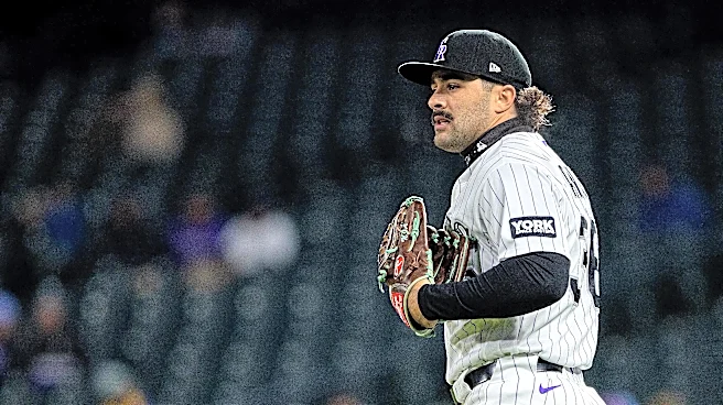 Rockies option Zach Agnos and recall Blas Castaño