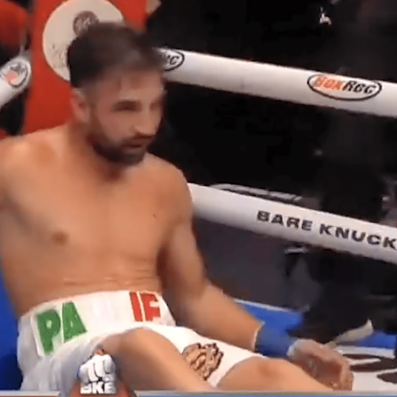 Video: Paulie Malignaggi obliterated by UFC veteran in bare-knuckle boxing match