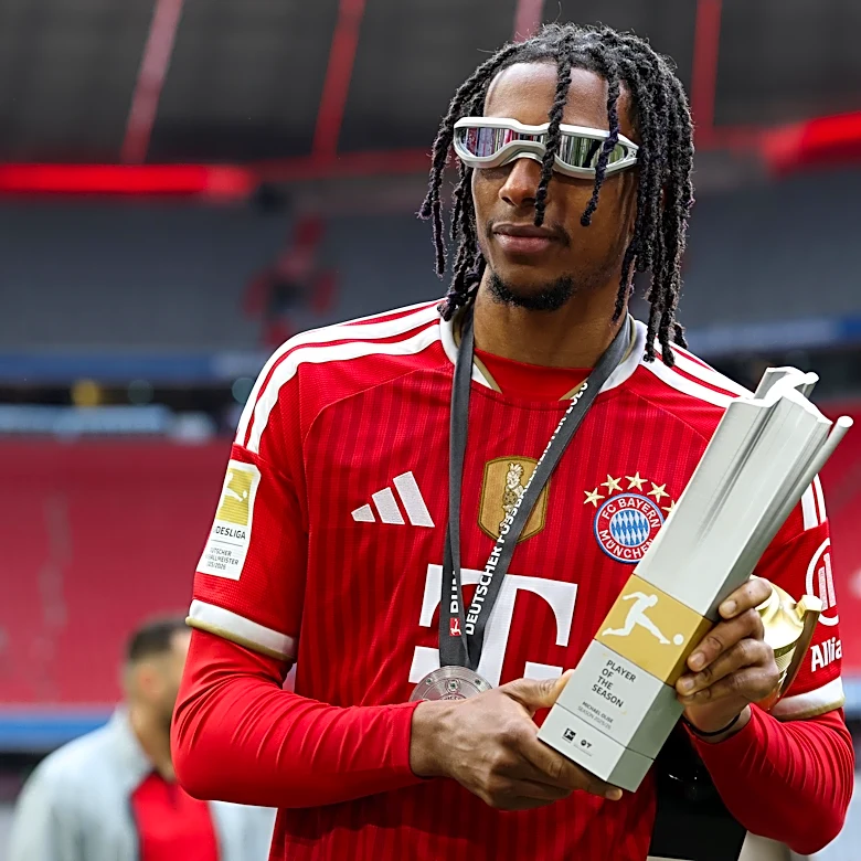 Michael Olise says Bundesliga player of the year award all down to Bayern Munich team effort