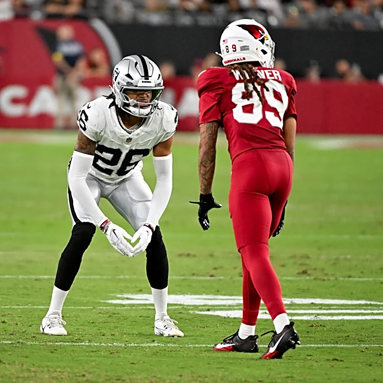 Las Vegas Raiders 2025 Rookies Standing for 2026