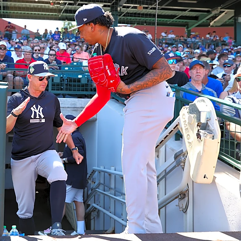 Yankees promote right-handed reliever Yovanny Cruz, option Elmer Rodríguez