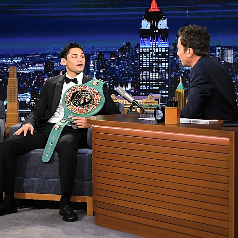 Ryan Garcia announces Conor Benn fight on Jimmy Fallon show