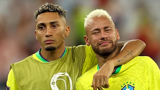 ‘We’re going to win this!’ – Raphinha calls Neymar after ex-Barcelona star named in Brazil squad