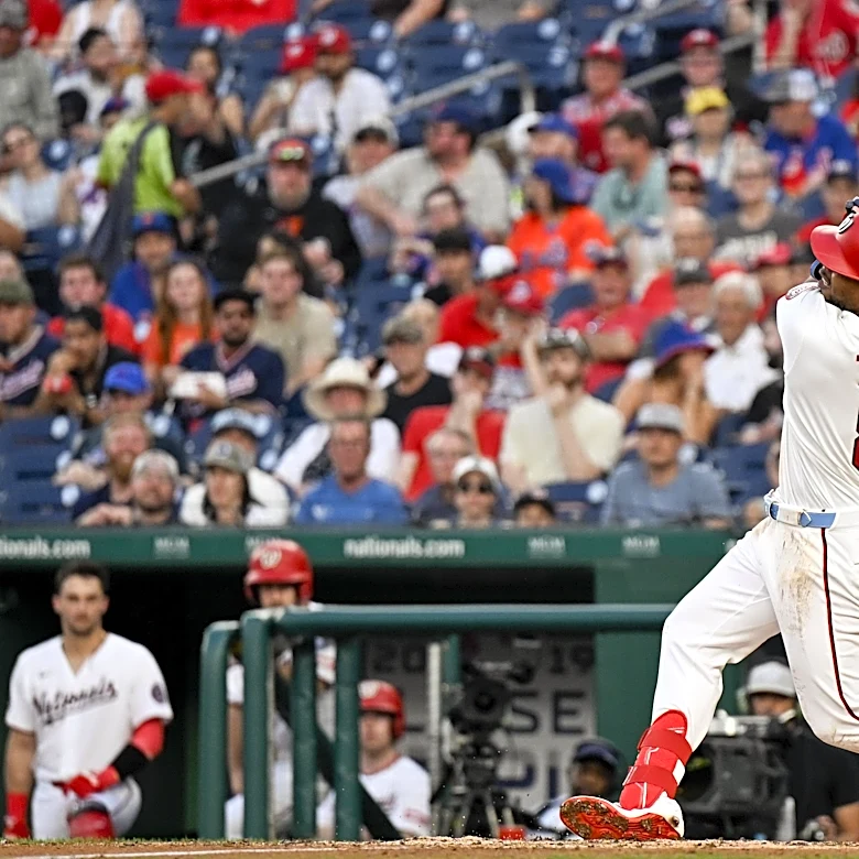Jose Tena packs a big punch in a small frame for the Washington Nationals