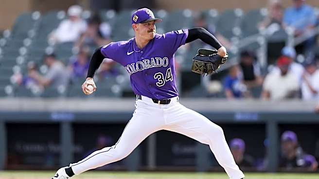 Rockies select contract of Keegan Thompson, place Victor Vodnik on IL
