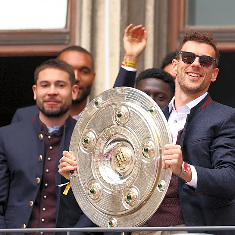 Leon Goretzka with emotional goodbye after his last ever league match for Bayern Munich