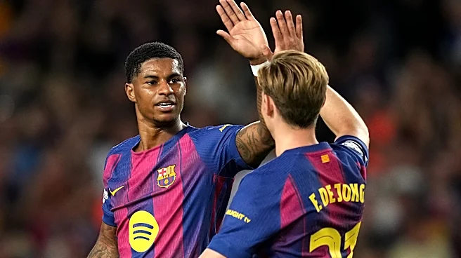 Frenkie de Jong has his say on Marcus Rashford’s Barcelona future