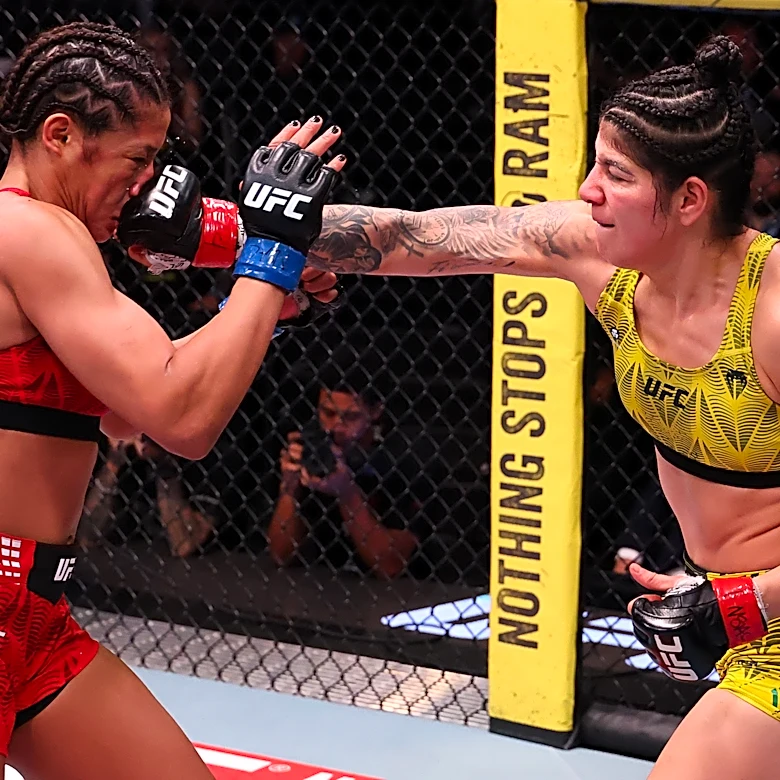 Top 15 ranked bantamweight Ketlen Vieira, 3 more removed from UFC roster